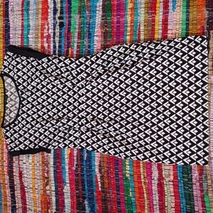 ⭐️Black white mini dress